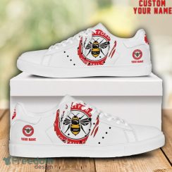 Brentford EPL Custom Name Unique Gift Low Top Skate Shoes For Man And Woman