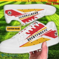 Brentford New Custom Name Unique Gift Skate Shoes For Football Fan