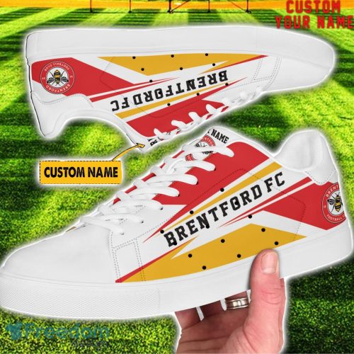 Brentford New Custom Name Unique Gift Skate Shoes For Football Fan Product Photo 1