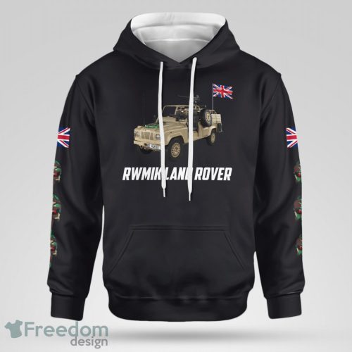 British Army RWMIK Land Rover All Over Print 3D Hoodie