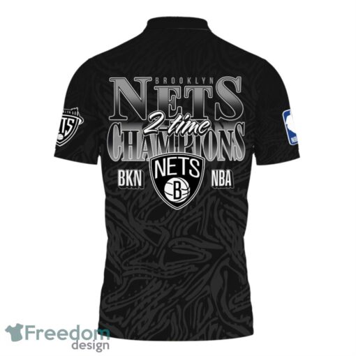 Brooklyn Nets Style NBA Champs Special Designs 3D Polo Shirt Product Photo 3