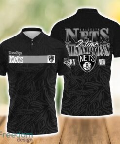 Brooklyn Nets Style NBA Champs Special Designs 3D Polo Shirt Product Photo 1