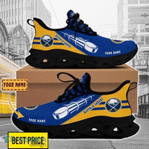 Buffalo Sabres Custom Name Sneakers Limited Max Soul Shoes For Men Women Product Photo 2