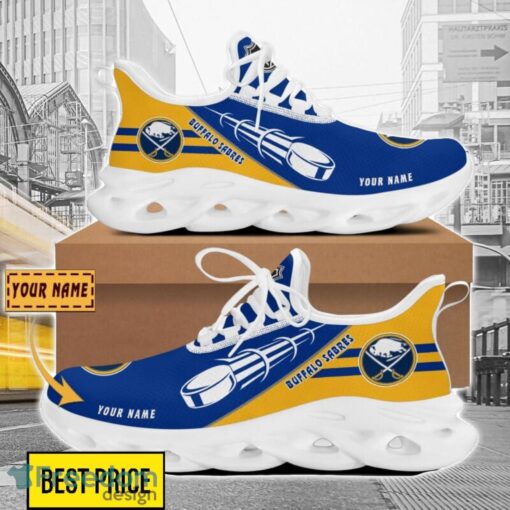 Buffalo Sabres Custom Name Sneakers Limited Max Soul Shoes For Men Women Product Photo 1