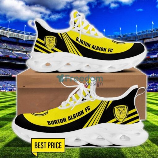 Burton Albion F.C Max Soul Sneakers Striped Men Women Limited Running Shoes Product Photo 1