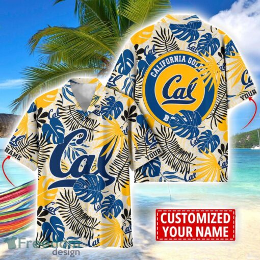 California Golden Bears Aloha Hawaiian Shirt Custom Name Summer Gift Holiday Team Shirt Product Photo 1