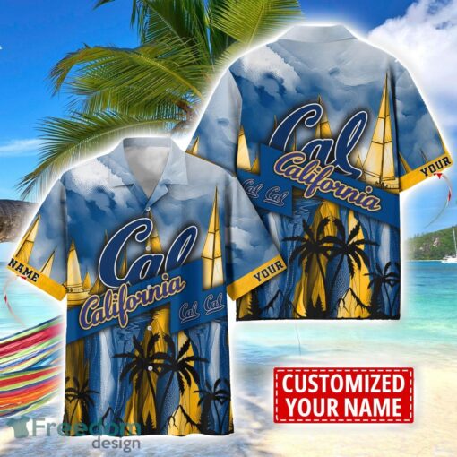 California Golden Bears Hawaii Shirt Custom Name Sports Team Beach Shirt Product Photo 1