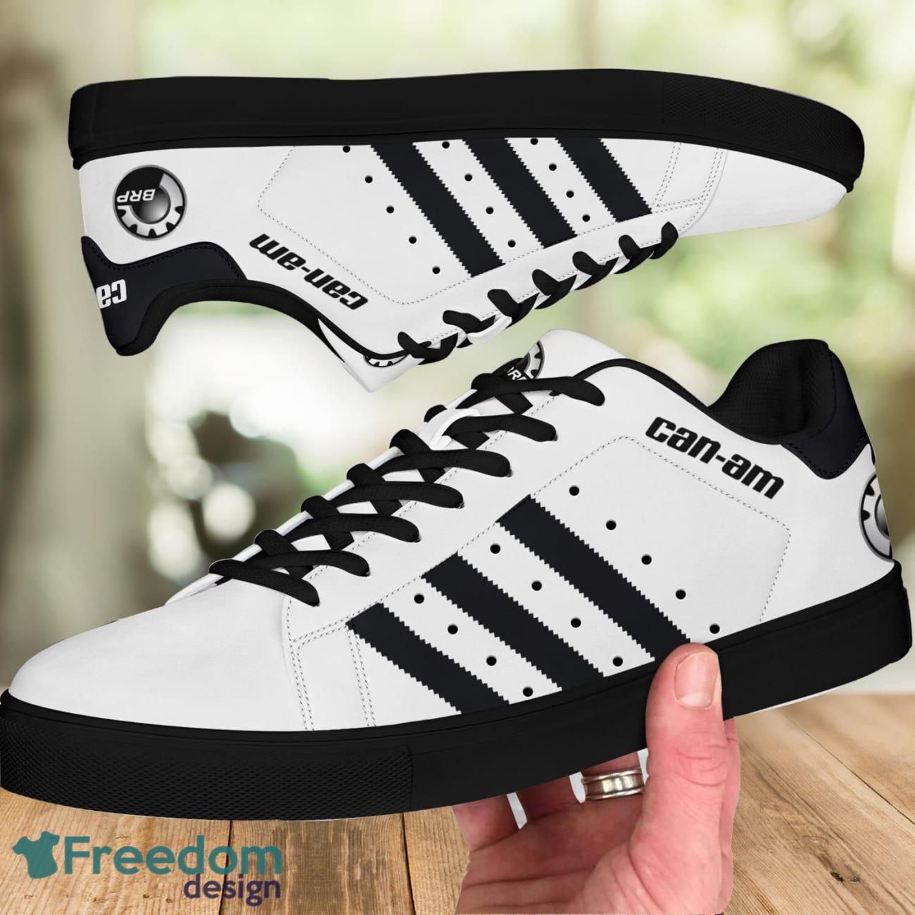 Can-Am Low Top Skate Shoes Limited Version Gift Ideas For Fans Product Photo 2