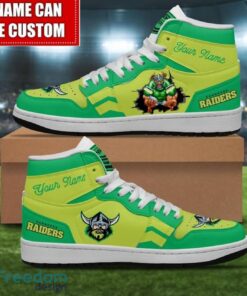 Canberra Raiders Custom Name Limited Air Jordan Hightop Shoes Men Women Gift