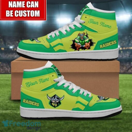 Canberra Raiders Custom Name Limited Air Jordan Hightop Shoes Men Women Gift Product Photo 1