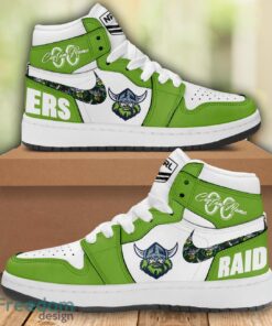 Canberra Raiders NRL Air Jordan 1 Hight Top Shoes For Men Women Custom Name And Number