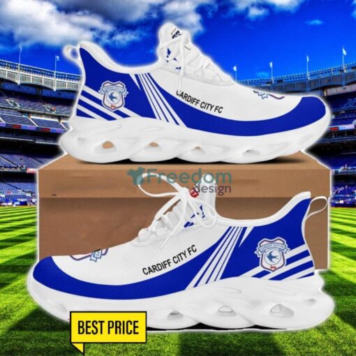 Cardiff City F.C Max Soul Sneakers Striped Men Women Limited Running Shoes Product Photo 1