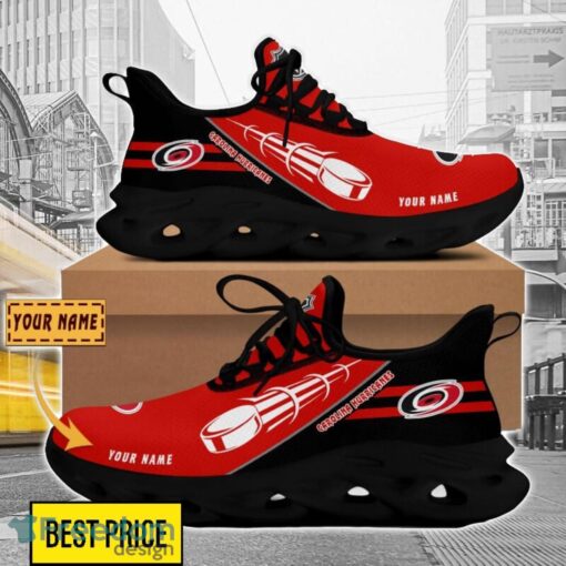 Carolina Hurricanes Custom Name Sneakers Limited Max Soul Shoes For Men Women Product Photo 2