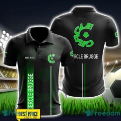 Cercle Brugge K.SV 3D Polo Shirt Black Color For Men