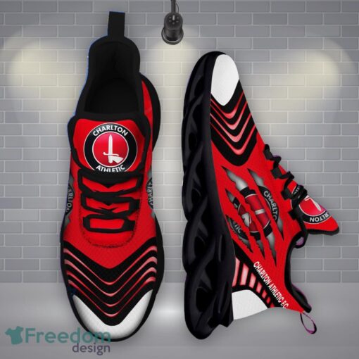 Charlton Athletic F.C Sneakers Wolf Scratch Designs Max Soul Shoes Running Shoes Product Photo 2