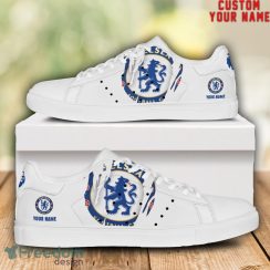 Chelsea EPL Custom Name Unique Gift Low Top Skate Shoes For Man And Woman