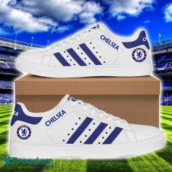 Chelsea Football Low Top Skate Shoes For Men And Women Fans Gift Shoes Product Photo 1