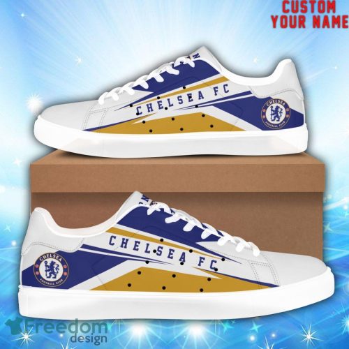 Chelsea New Custom Name Unique Gift Skate Shoes For Football Fan Product Photo 2