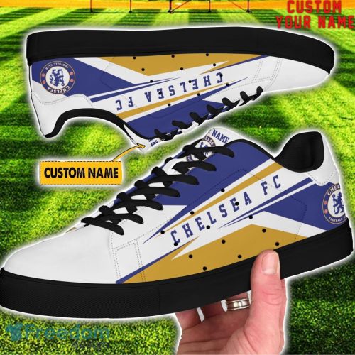 Chelsea New Custom Name Unique Gift Skate Shoes For Football Fan Product Photo 4