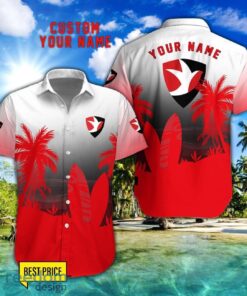 Cheltenham Town F.C Combo Hawaiian Shirt And Shorts Surfboards Coconut Custom Name For Fans