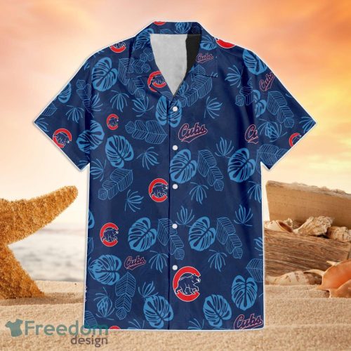 Chicago Cubs MLB Floral 3D Hawaiian Shirt And Shorts For Team Product Photo 1