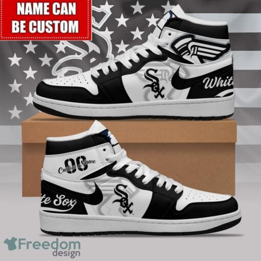 Chicago White Sox Custom Name Number Limited Air Jordan Hightop Shoes Men Women Gift Product Photo 1