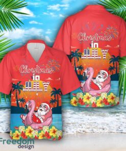 Christmas In July Hawaiian Shirt Funny Santa Shirt