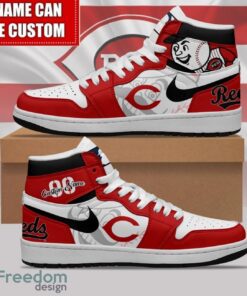 Cincinnati Reds Custom Name Number Limited Air Jordan Hightop Shoes Men Women Gift