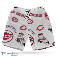 Cincinnati Reds MLB Hawaii All Printed Logo 3D Hawaiian Shirt And Shorts For Team Product Photo 3