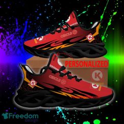 Circle K Max Soul Shoes Pattern New Sport Sneaker Monogram Custom Name - Circle K Max Soul Shoes Personlized Photo 1