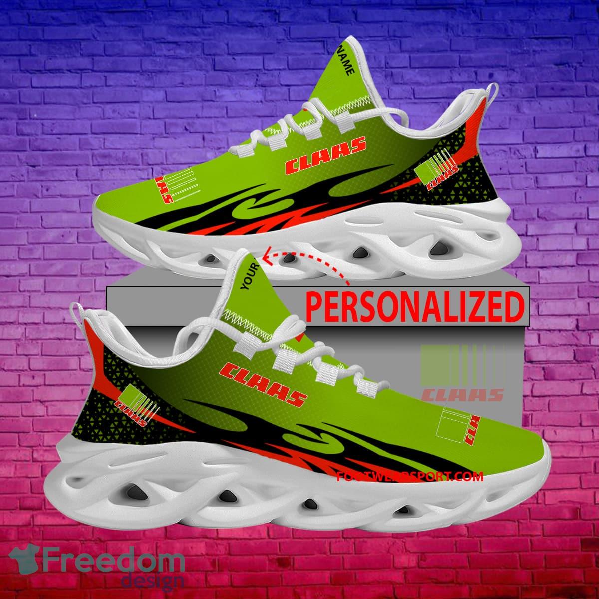 Claas Tractor Max Soul Shoes Pattern New Running Sneaker Emblematic Custom Name - Claas Tractor Max Soul Shoes Personlized Photo 1