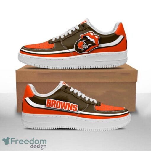 Cleveland Browns Air Force Shoes Sexy Lips AF1 For Men And Women Product Photo 1