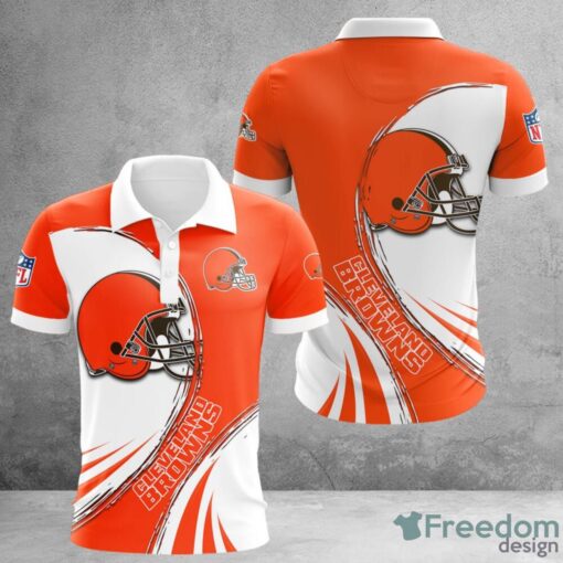 Cleveland Browns Polo Shirt Limited Version For Sports Fans Golf Polo Shirt Product Photo 1