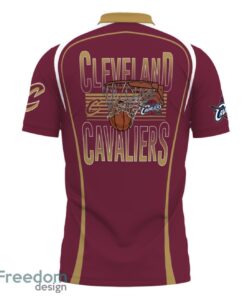 Cleveland Cavaliers Style NBA 3D Polo Shirt Gift For Men Father's Day Gift Product Photo 3