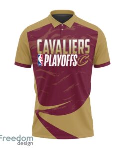 Cleveland Cavaliers Style NBA Basketball Team 3D Polo Shirt Sport Fans Gift Product Photo 2