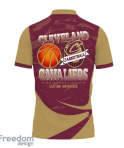 Cleveland Cavaliers Style NBA Basketball Team 3D Polo Shirt Sport Fans Gift Product Photo 3