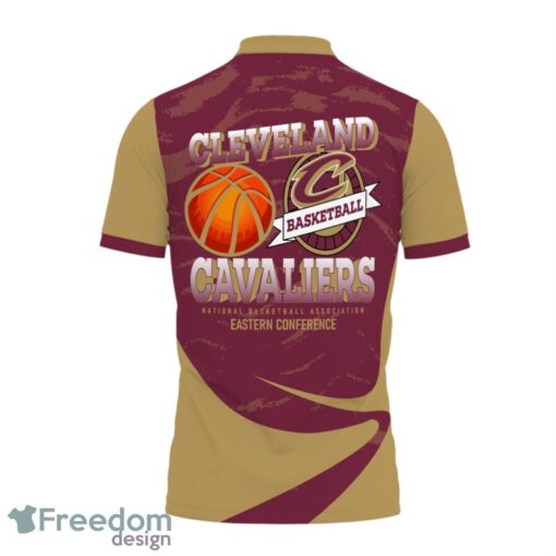 Cleveland Cavaliers Style NBA Basketball Team 3D Polo Shirt Sport Fans Gift Product Photo 3