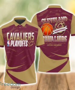 Cleveland Cavaliers Style NBA Basketball Team 3D Polo Shirt Sport Fans Gift Product Photo 1