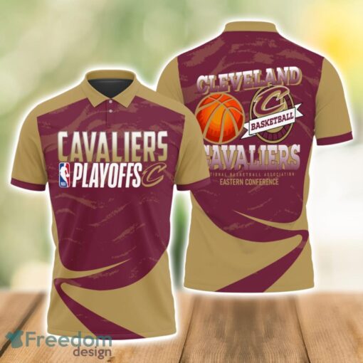 Cleveland Cavaliers Style NBA Basketball Team 3D Polo Shirt Sport Fans Gift Product Photo 1