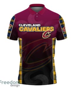 Cleveland Cavaliers Style NBA Basketball Team Black 3D Polo Shirt new Designs For Fans Product Photo 2