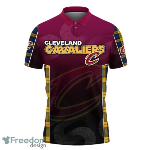 Cleveland Cavaliers Style NBA Basketball Team Black 3D Polo Shirt new Designs For Fans Product Photo 2