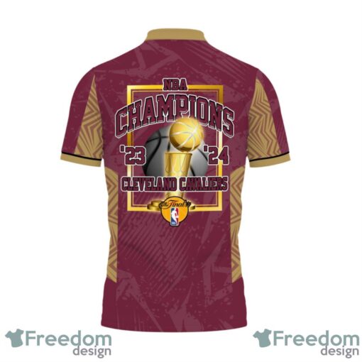 Cleveland Cavaliers Style NBA Champs Team Basketball 2024 Polo Shirt Gift Ideas For Fans