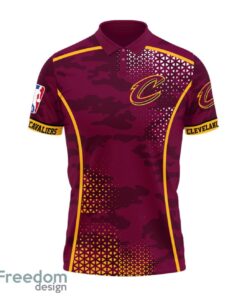 Cleveland Cavaliers Style NBA Playoffs Team Basketball 2024 Polo Shirt Product Photo 2