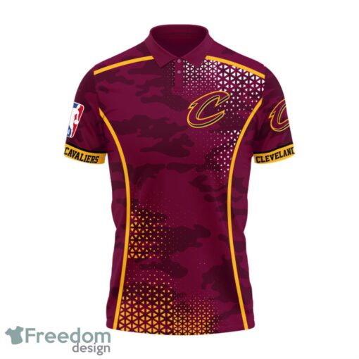 Cleveland Cavaliers Style NBA Playoffs Team Basketball 2024 Polo Shirt Product Photo 2