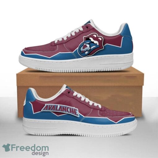 Colorado Avalanche Air Force Shoes Sexy Lips AF1 For Men And Women Product Photo 1