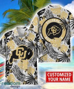 Colorado Buffaloes Aloha Hawaiian Shirt Custom Name Summer Gift Holiday Team Shirt