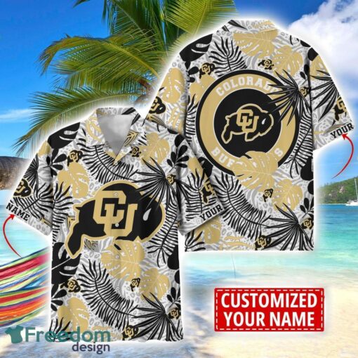 Colorado Buffaloes Aloha Hawaiian Shirt Custom Name Summer Gift Holiday Team Shirt Product Photo 1