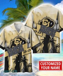 Colorado Buffaloes Hawaii Shirt Custom Name Sports Team Beach Shirt