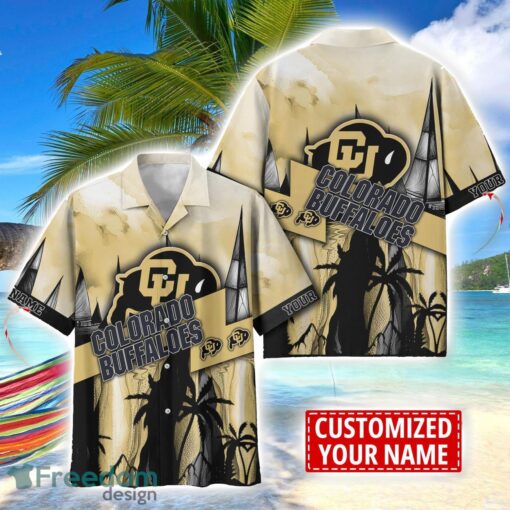 Colorado Buffaloes Hawaii Shirt Custom Name Sports Team Beach Shirt Product Photo 1