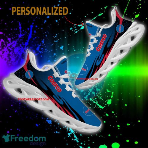 Costco Max Soul Shoes Pattern New Chunky Sneaker Iconography Custom Name - Costco Max Soul Shoes Personlized Photo 2